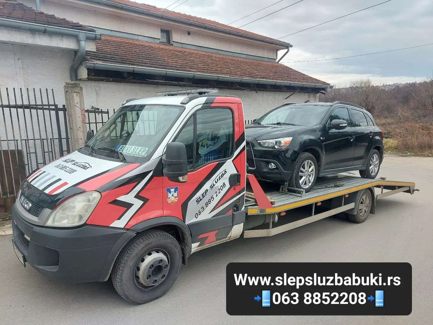 šlep služba beograd - rakovica - srbija - buki